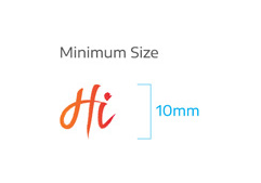 Hi Minimum Size 10mm